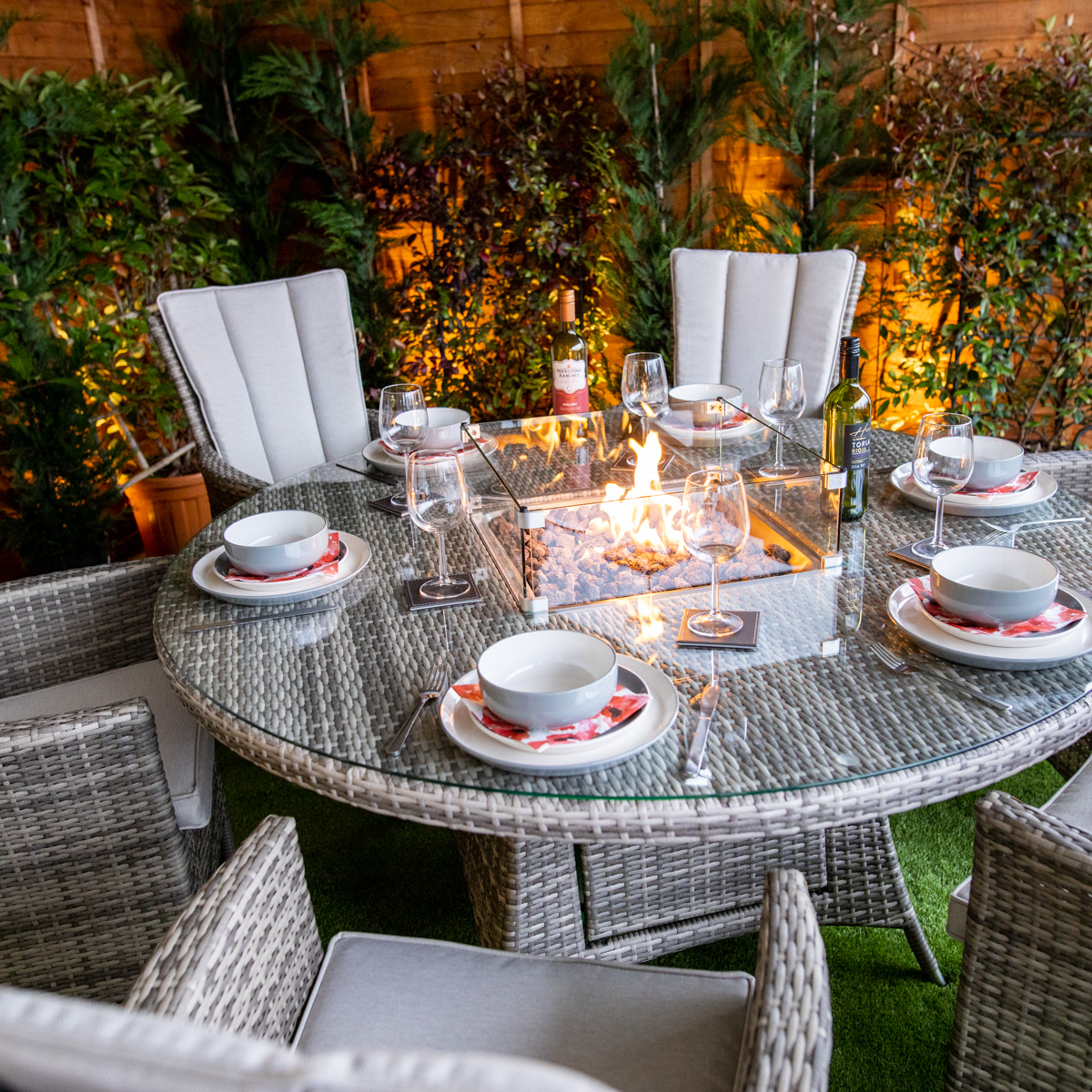 Where do you keep garden furniture in the winter?