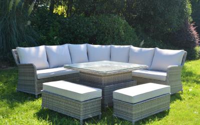 How to secure rattan garden furniture in a hurricane?